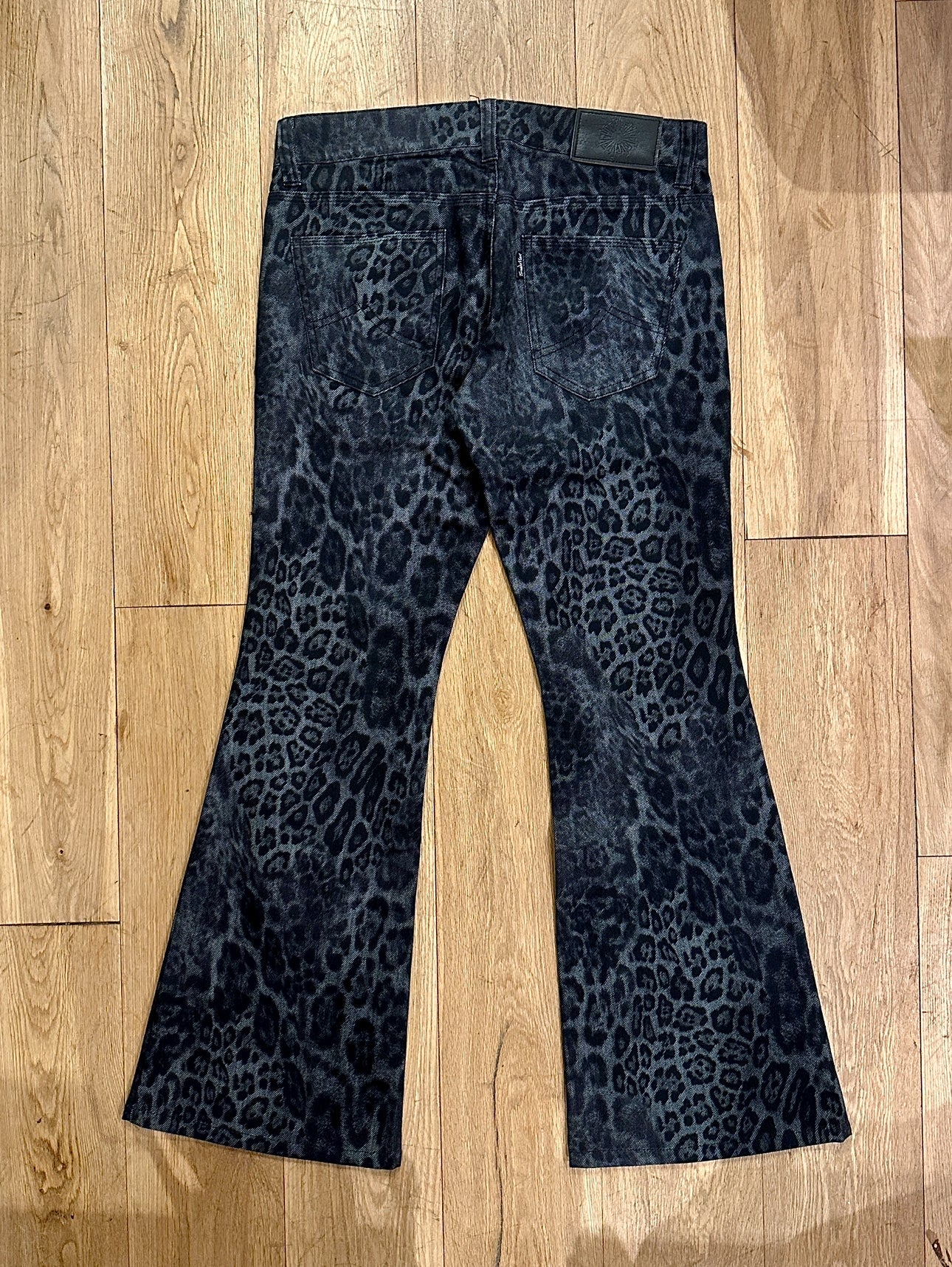 Tornado Mart Cheetah Print Denim