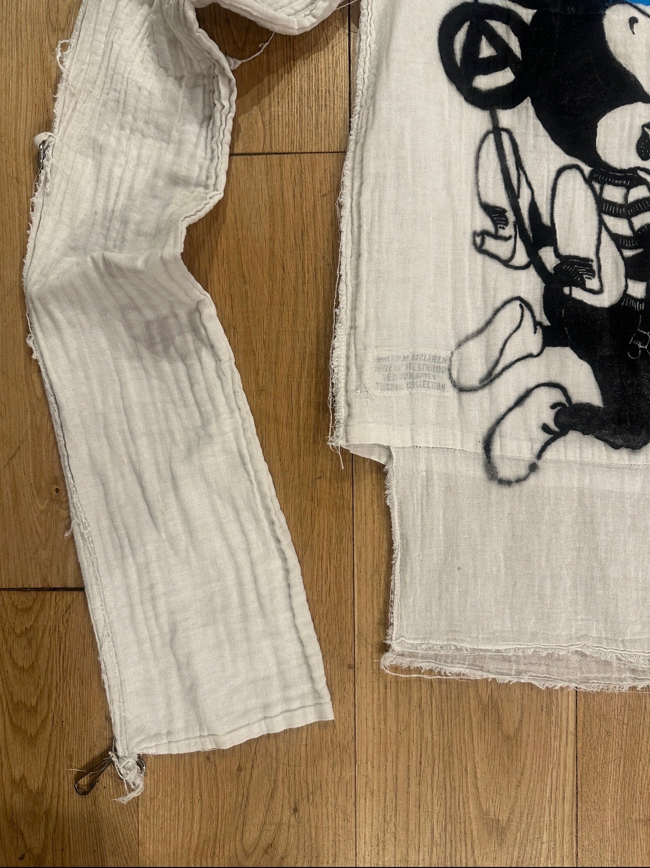 1970’s Seditionaries Mickey & Minnie ‘SEX’ Muslin