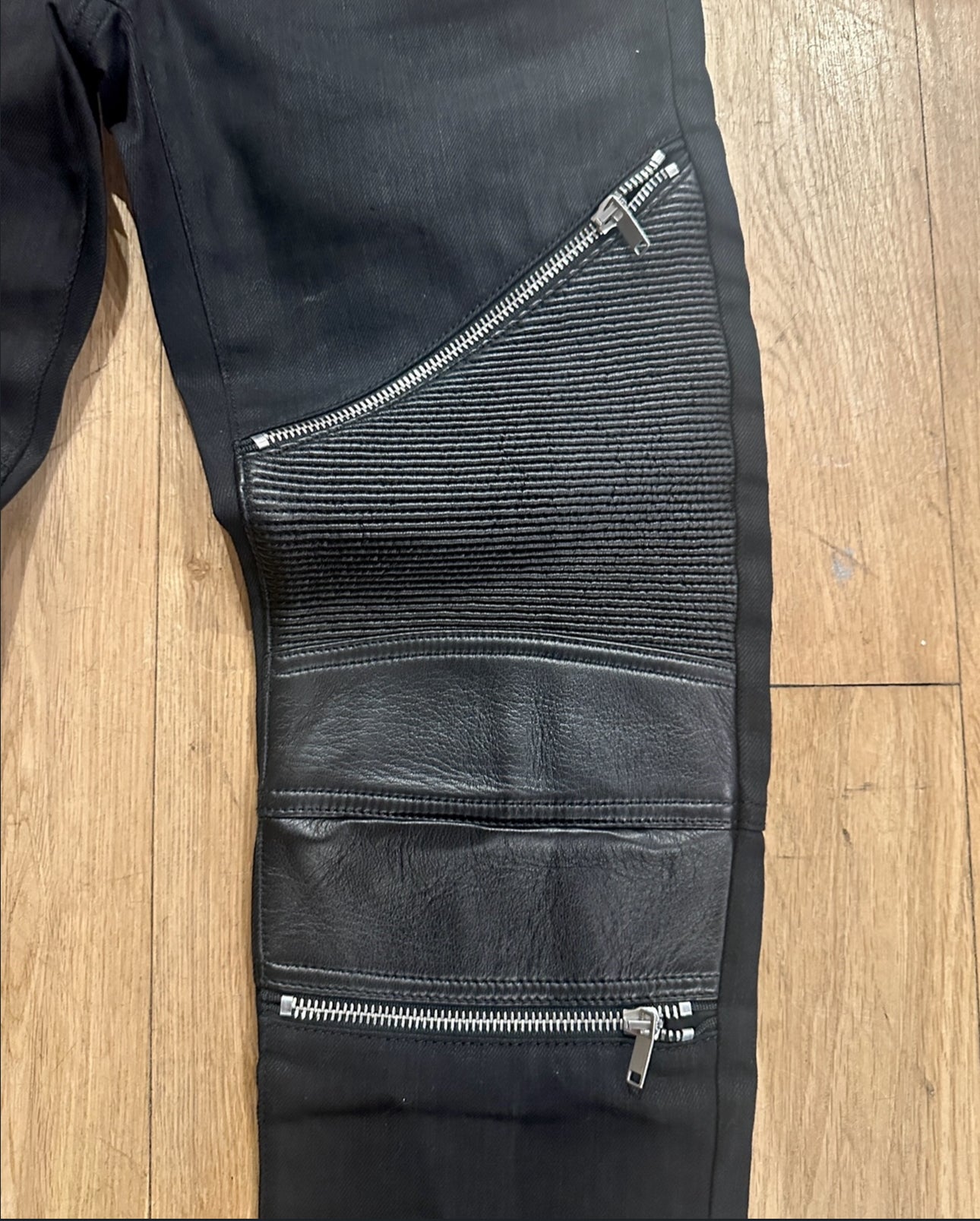 Saint Laurent Biker Denim