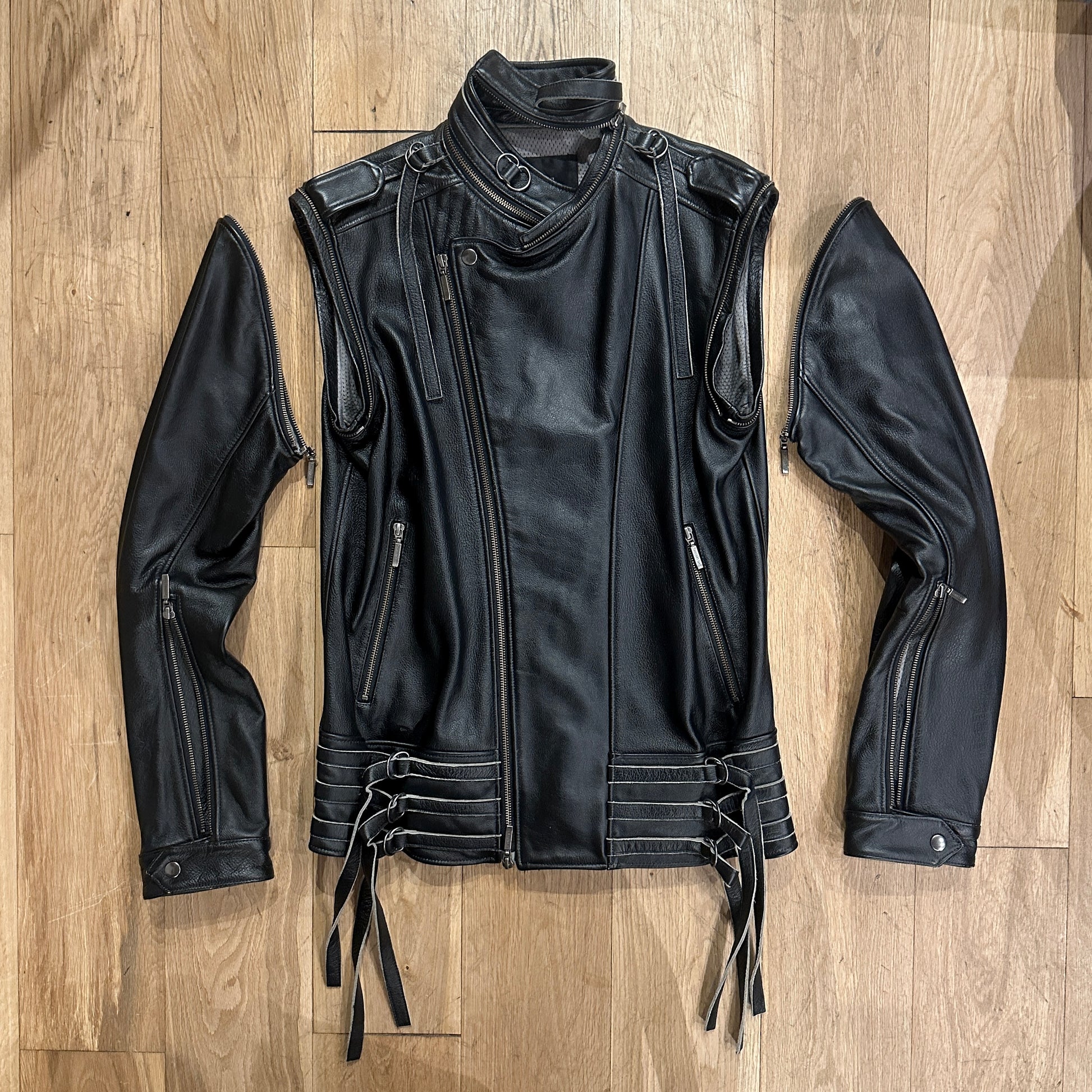 Yasuyuki Ishii SS18 "Zen Punk" Leather Jacket image 1
