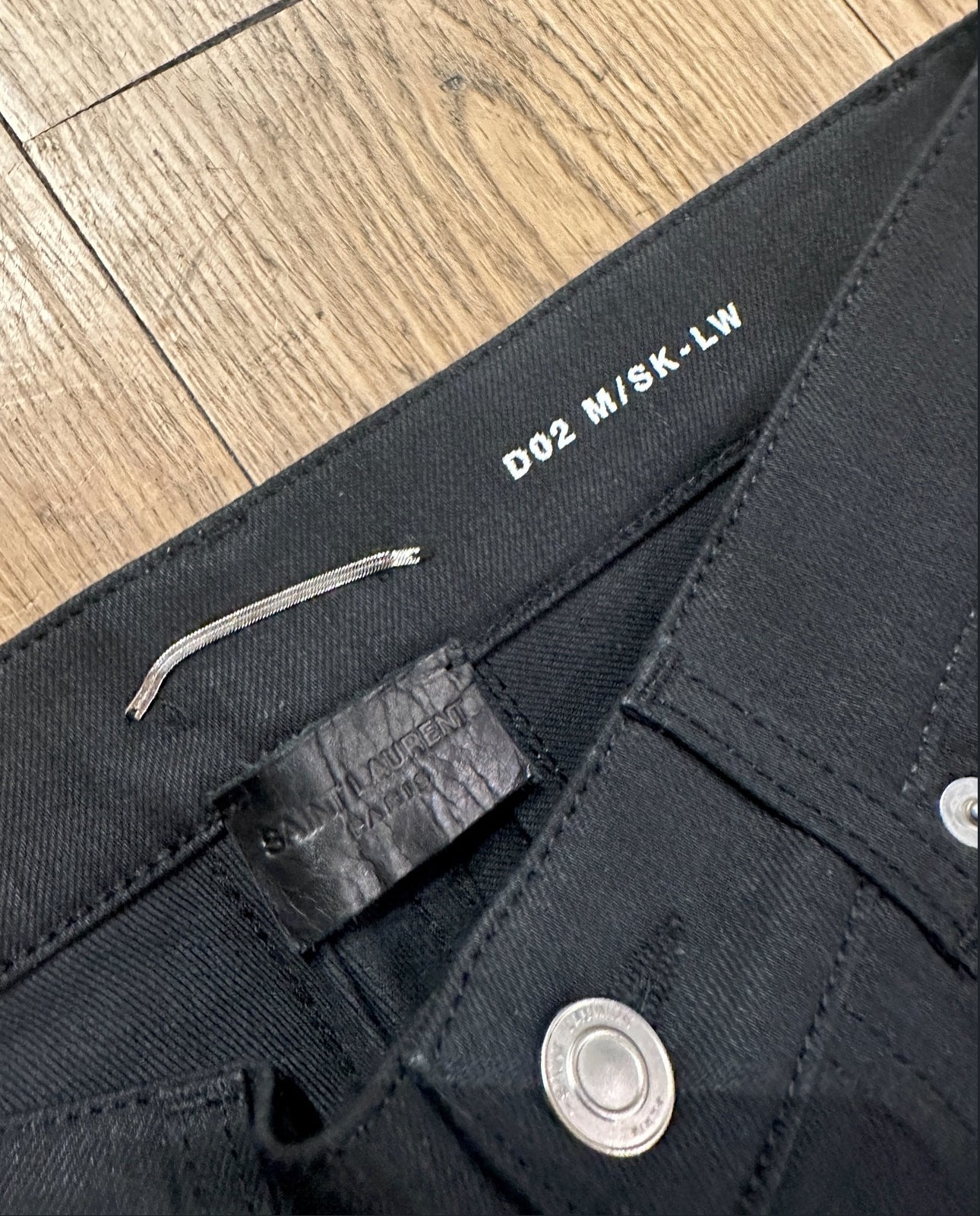 Saint Laurent Biker Denim