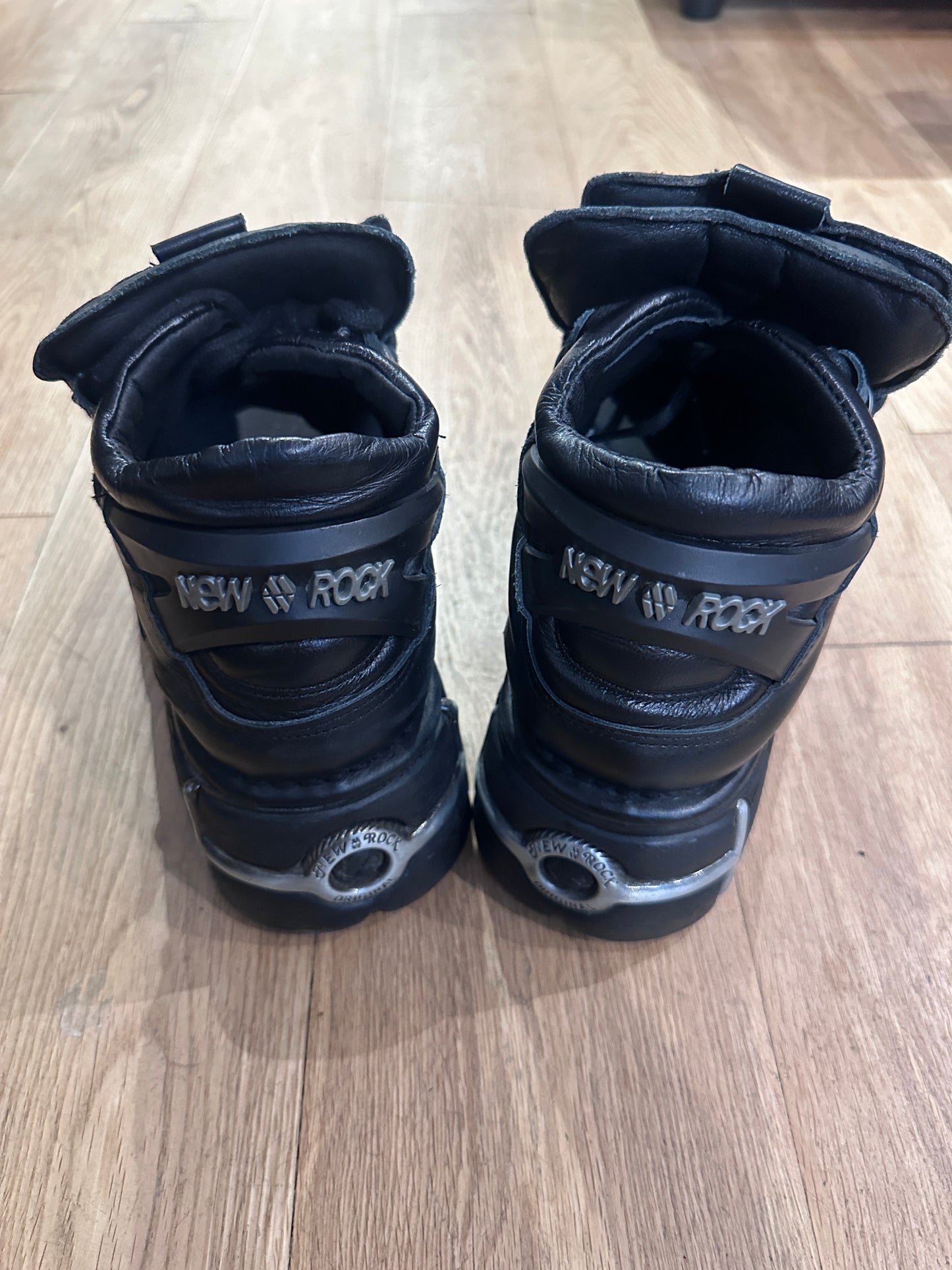 Vintage New Rock Platform Boots