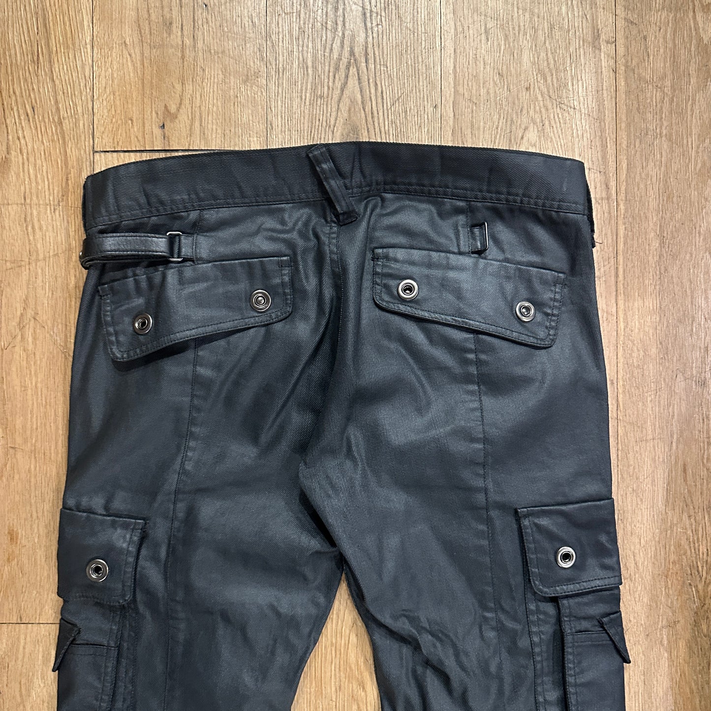 Tornado Mart Waxed Gas Mask Cargo Pants image 3