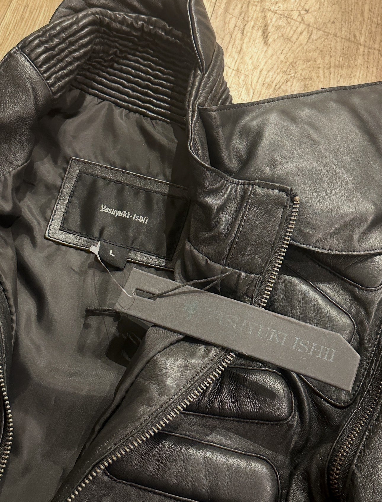 Yasuyuki Ishii Leather Jacket image 6
