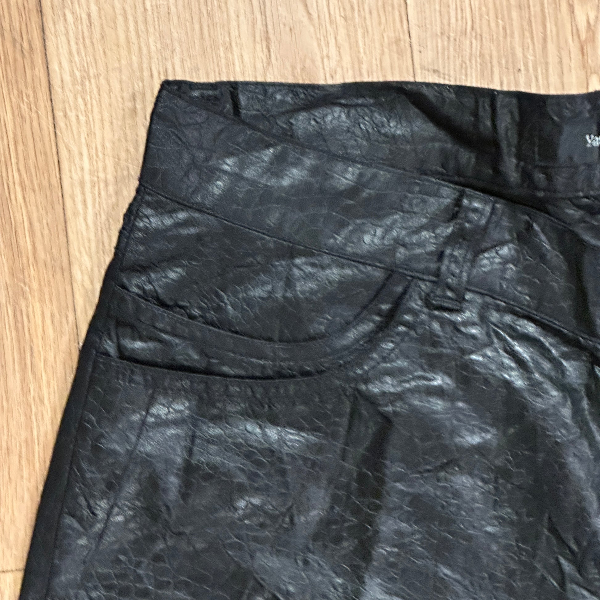 Yasuyuki Ishii Shine-Textured Pants FW07 image 4