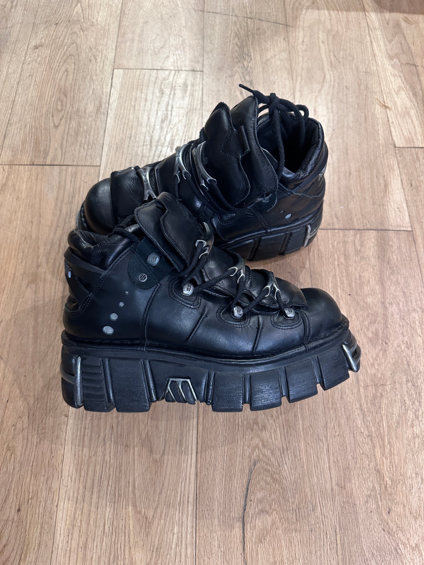 Vintage New Rock Platform Boots
