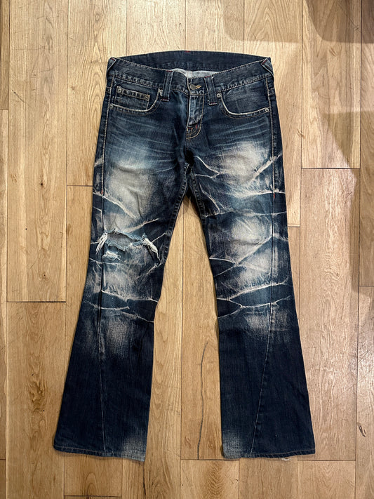 Tornado Mart Thrashed Bootcut Denim