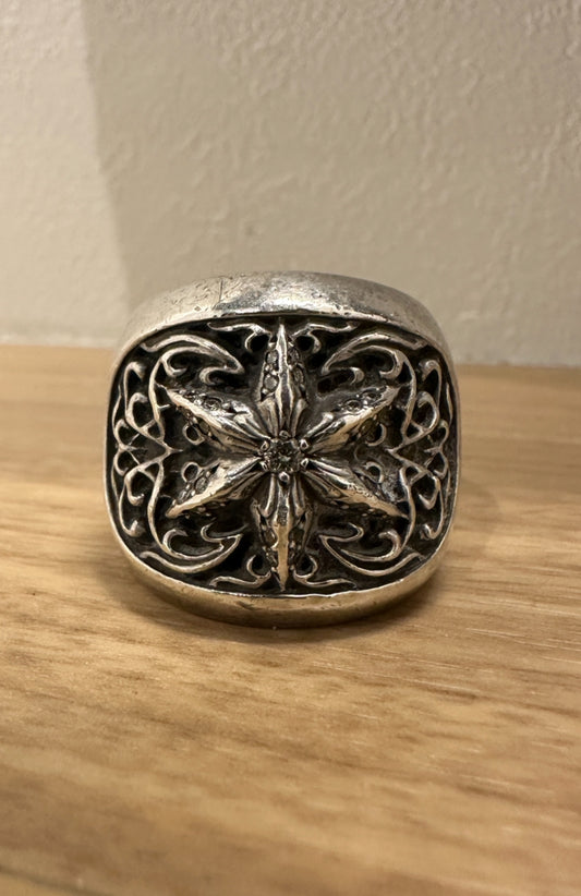 Chrome Hearts Diamond Star Ring image 0