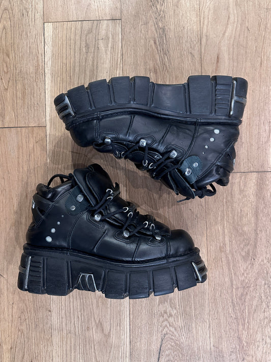 Vintage New Rock Platform Boots