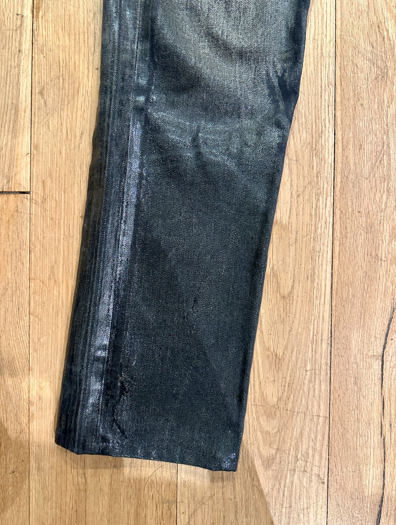 Dior AW04 "Luster" Waxed Denim