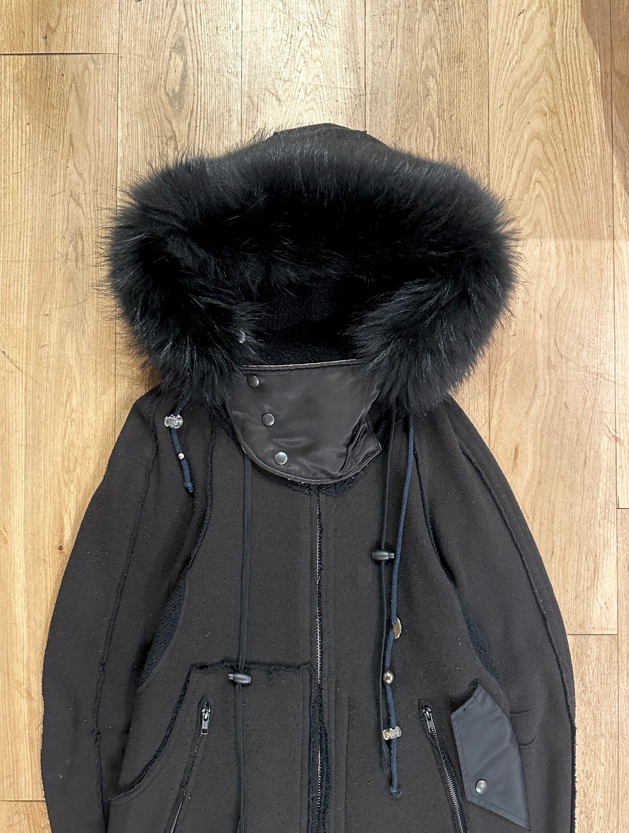 L.G.B (Le Grande Bleu) PK/Space Surfing Fur Parka