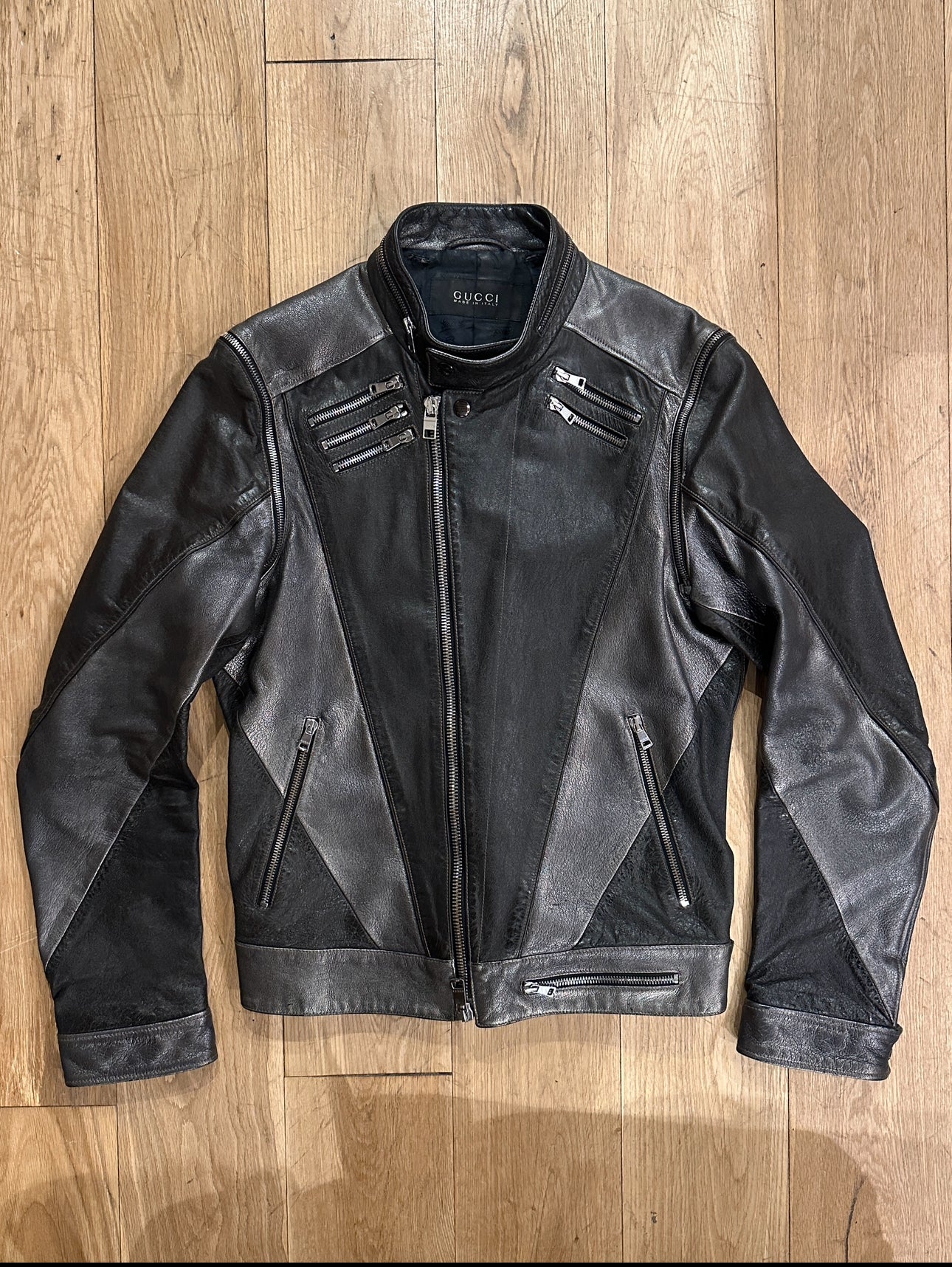 Gucci AW09 Leather Riders Jacket by Frida Giannini