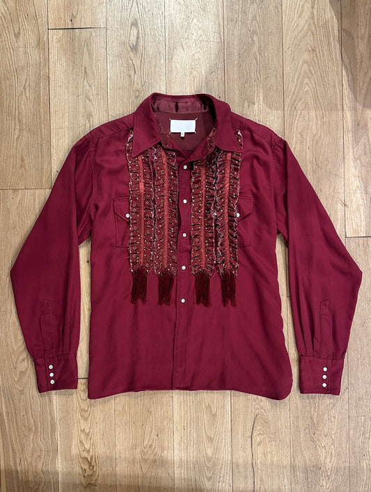 Maison Margiela FW23 Shredded Scarf Shirt (Showroom Sample)