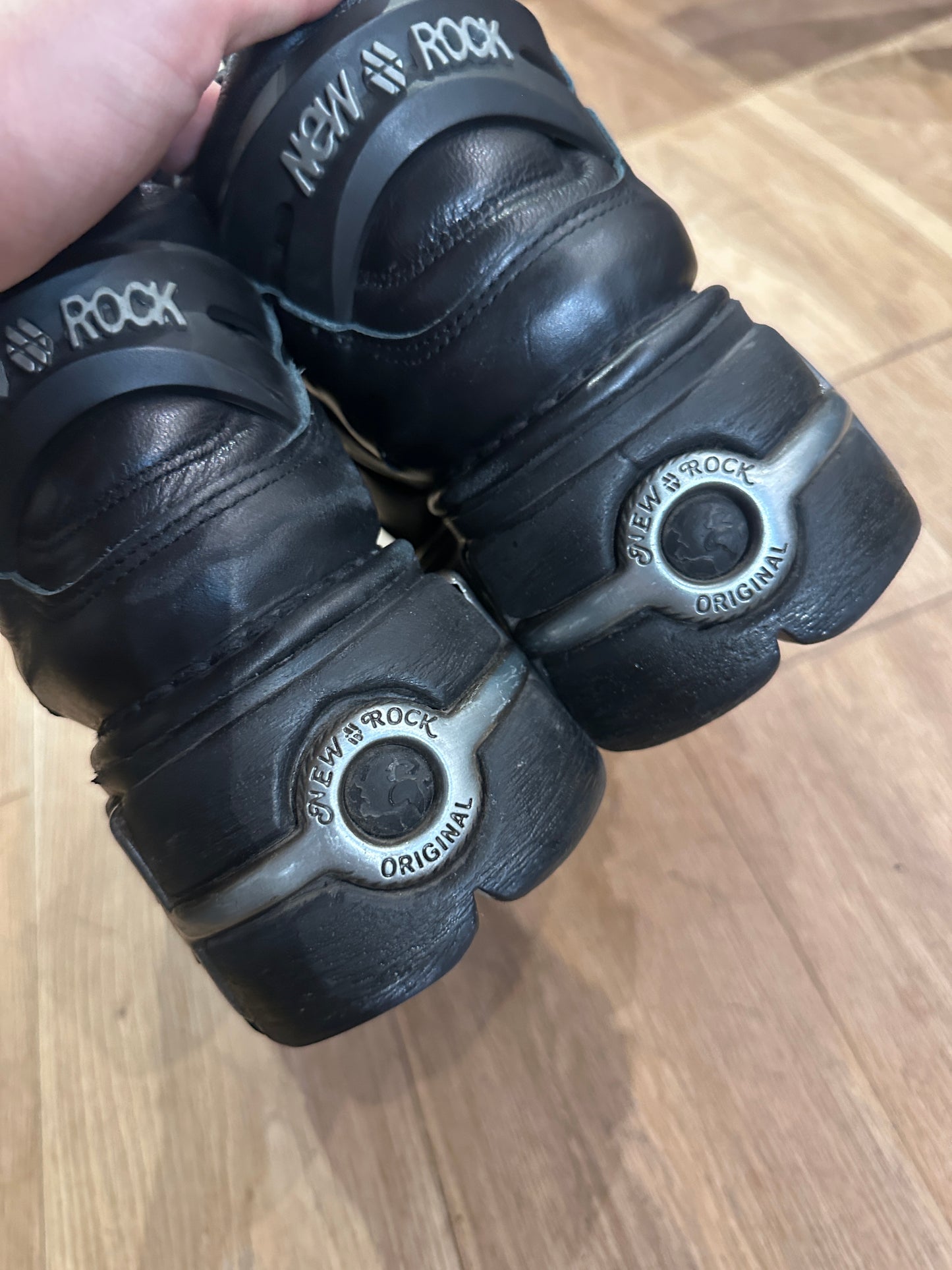 Vintage New Rock Platform Boots