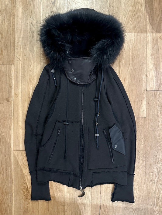 L.G.B (Le Grande Bleu) PK/Space Surfing Fur Parka