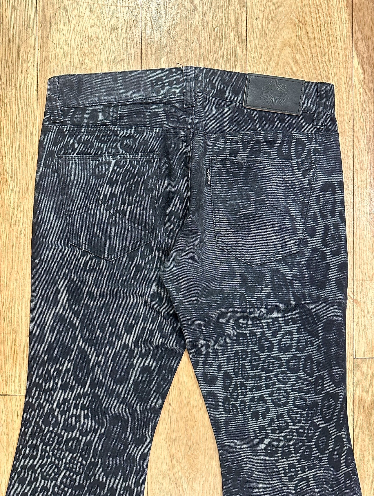 Tornado Mart Cheetah Print Denim