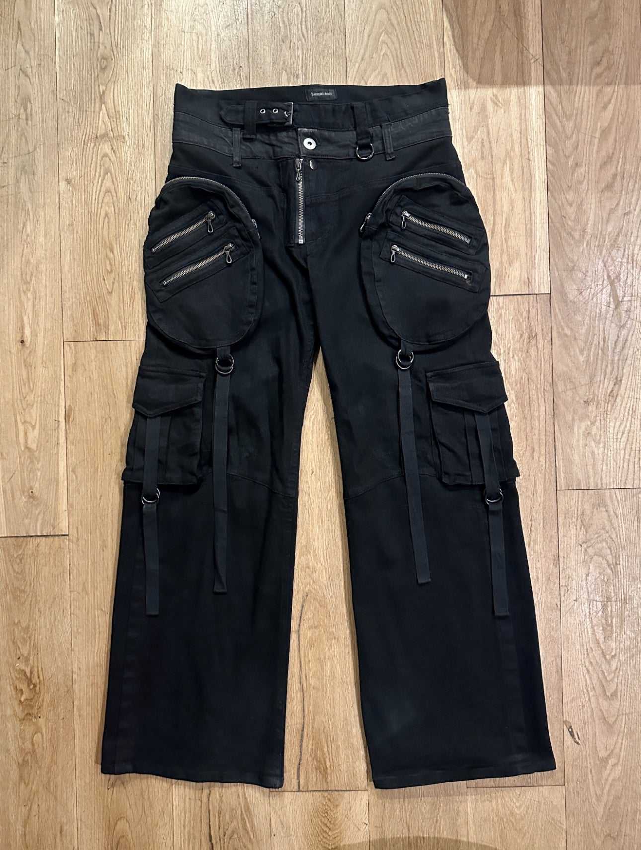 Yasuyuki Ishii Double-Waisted Gunslinger Cargo Pants