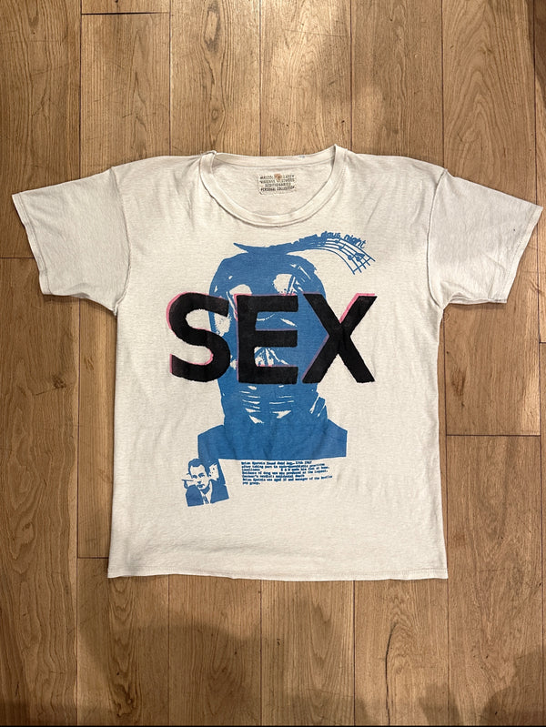 1970’s Seditionaries Cambridge Rapist “SEX” Tee