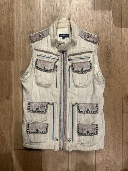 Yasuyuki Ishii Studded Cargo Vest