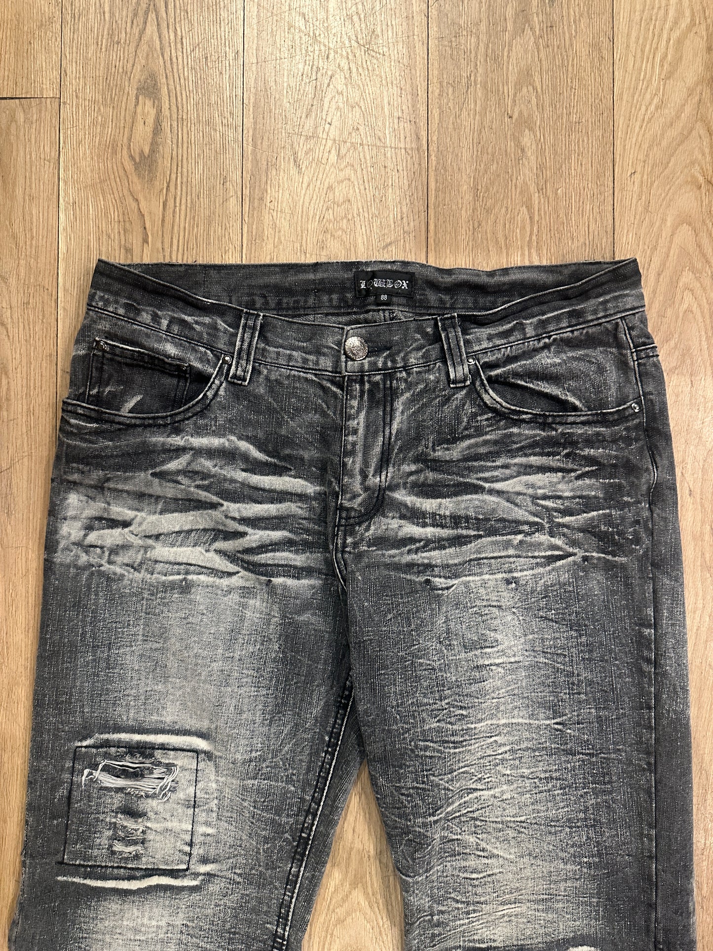 Japanese Brand Acid Wash Denim