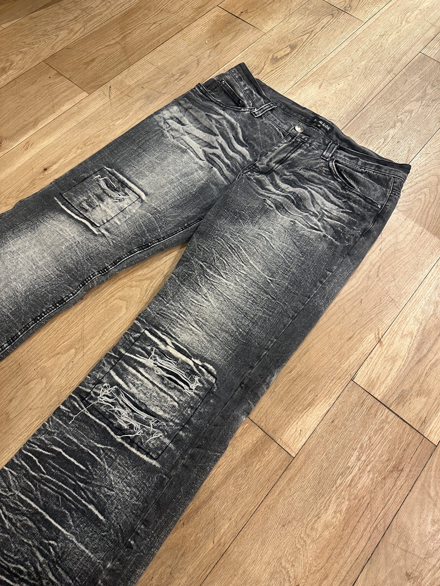 Japanese Brand Acid Wash Denim