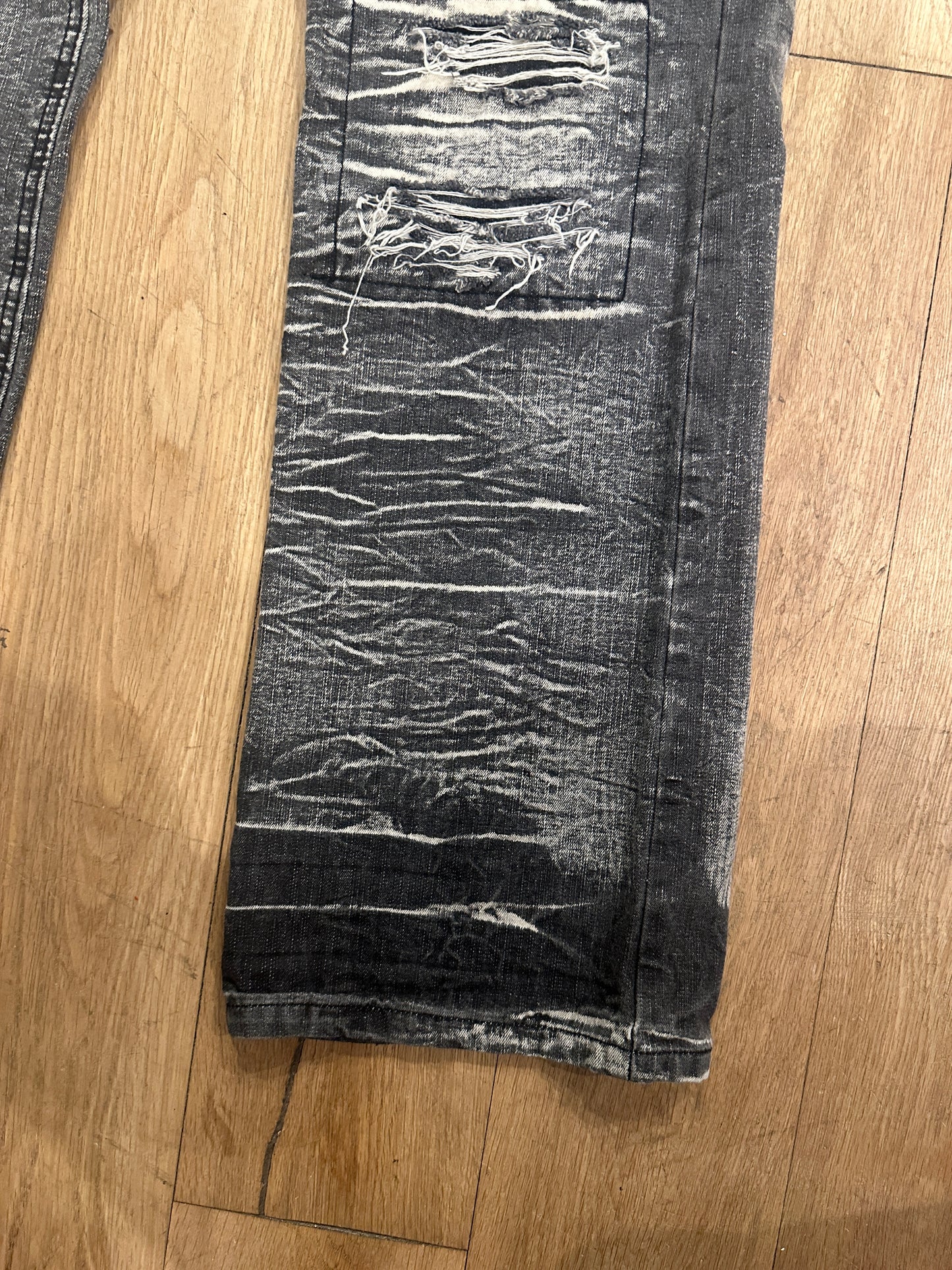 Japanese Brand Acid Wash Denim