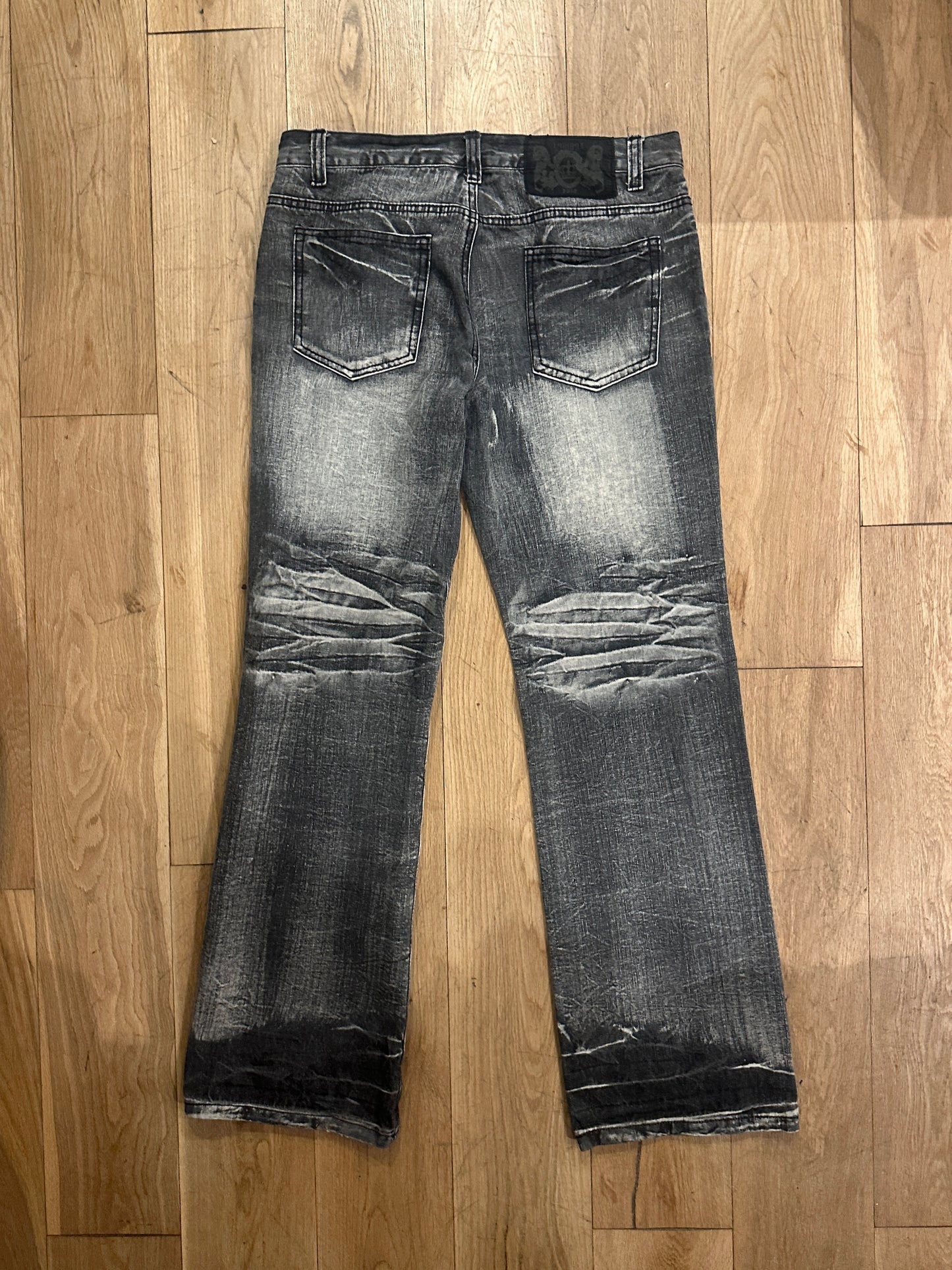 Japanese Brand Acid Wash Denim