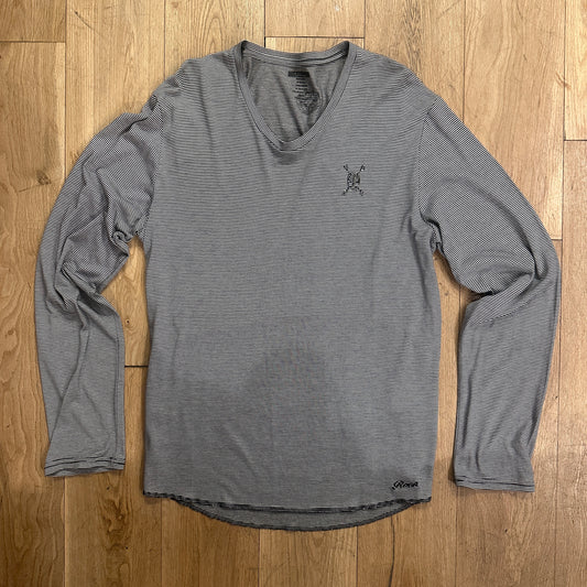 Roen Striped Skull Longsleeve