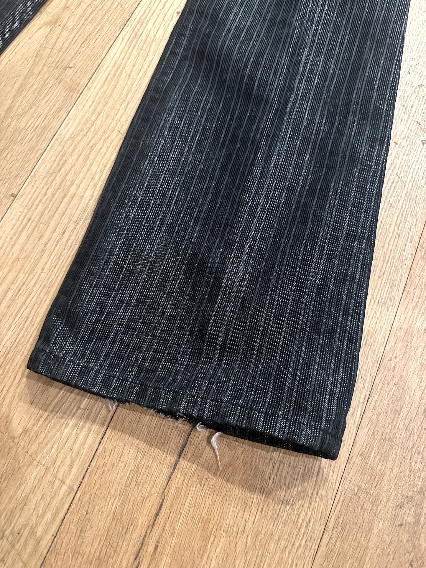 Tornado Mart Striped Bootcut Denim