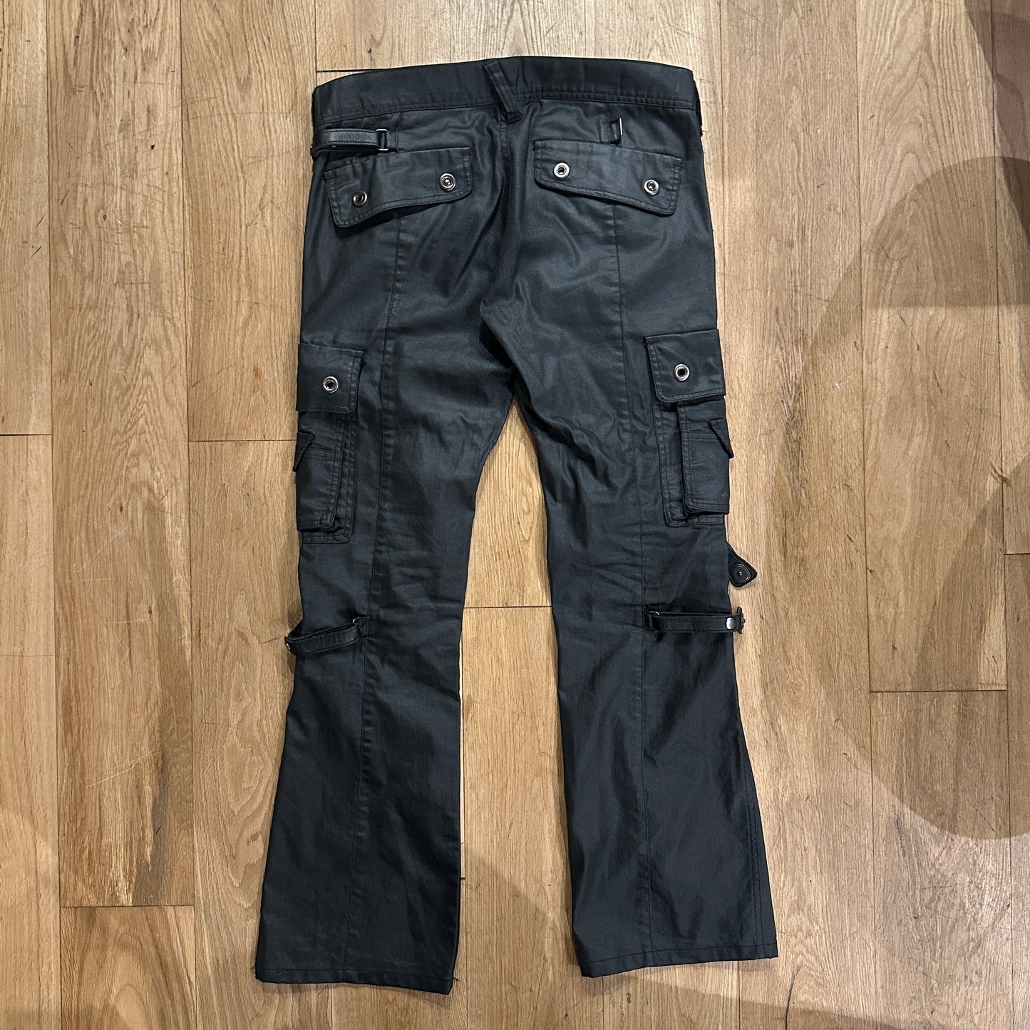 Tornado Mart Waxed Gas Mask Cargo Pants image 1