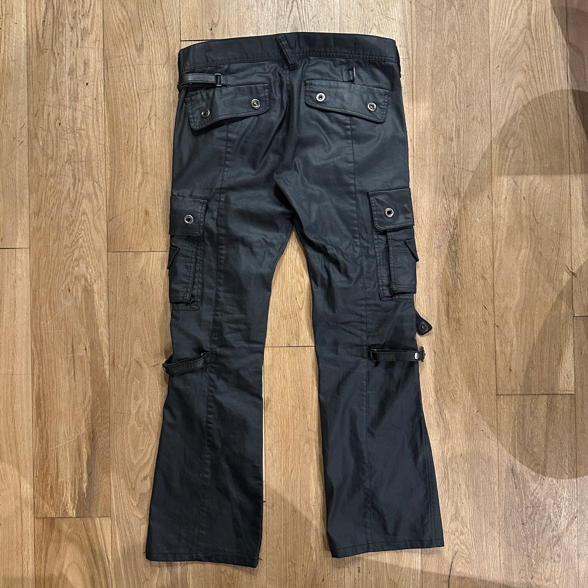 Tornado Mart Waxed Gas Mask Cargo Pants image 1