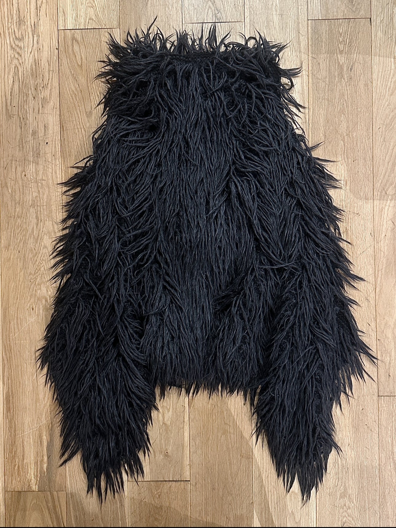 Issey Miyake 00's Runway Mohair Fur Vest image 2