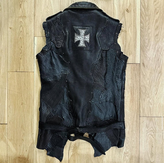 Yasuyuki Ishii Leather Variation Vest image 0