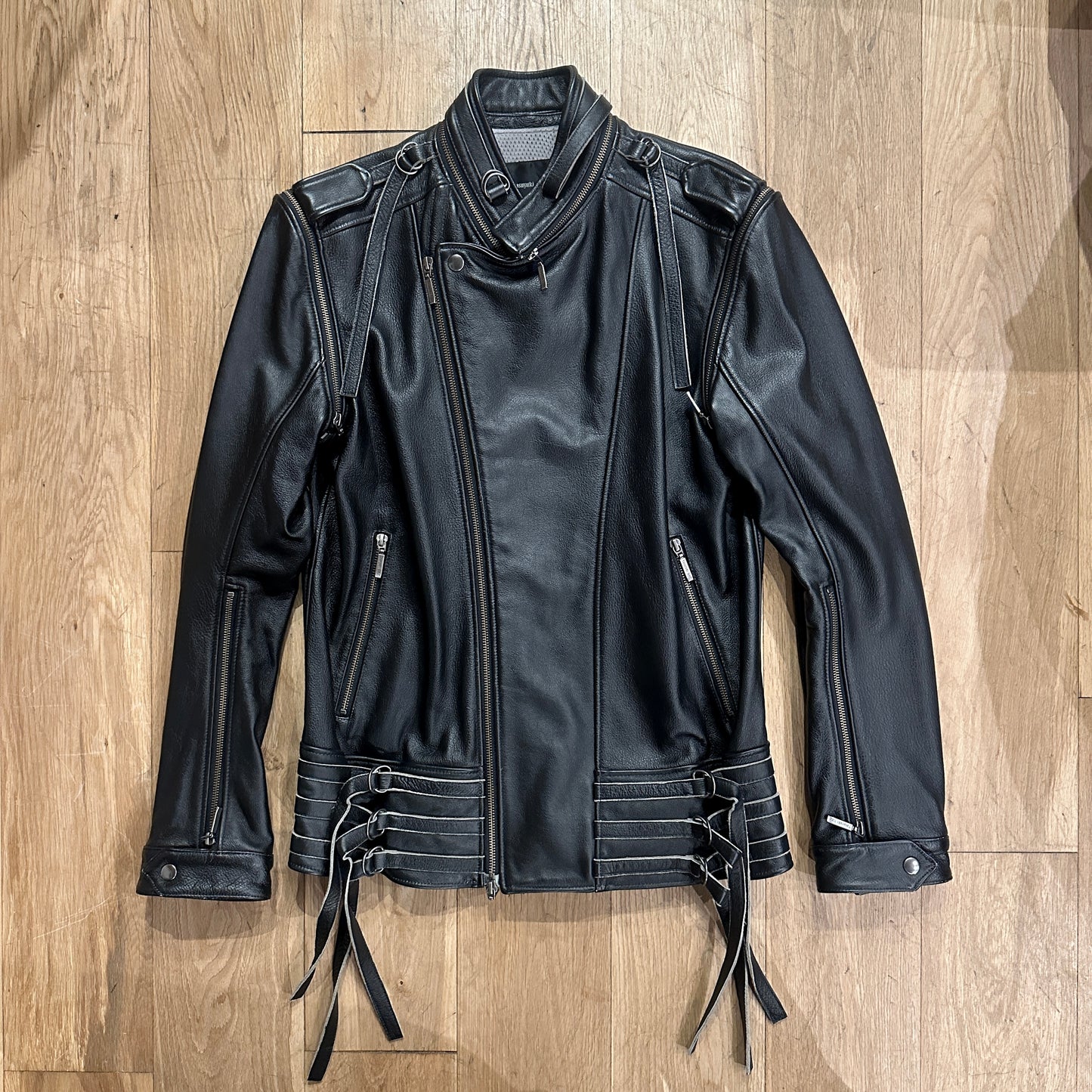 Yasuyuki Ishii SS18 "Zen Punk" Leather Jacket image 0