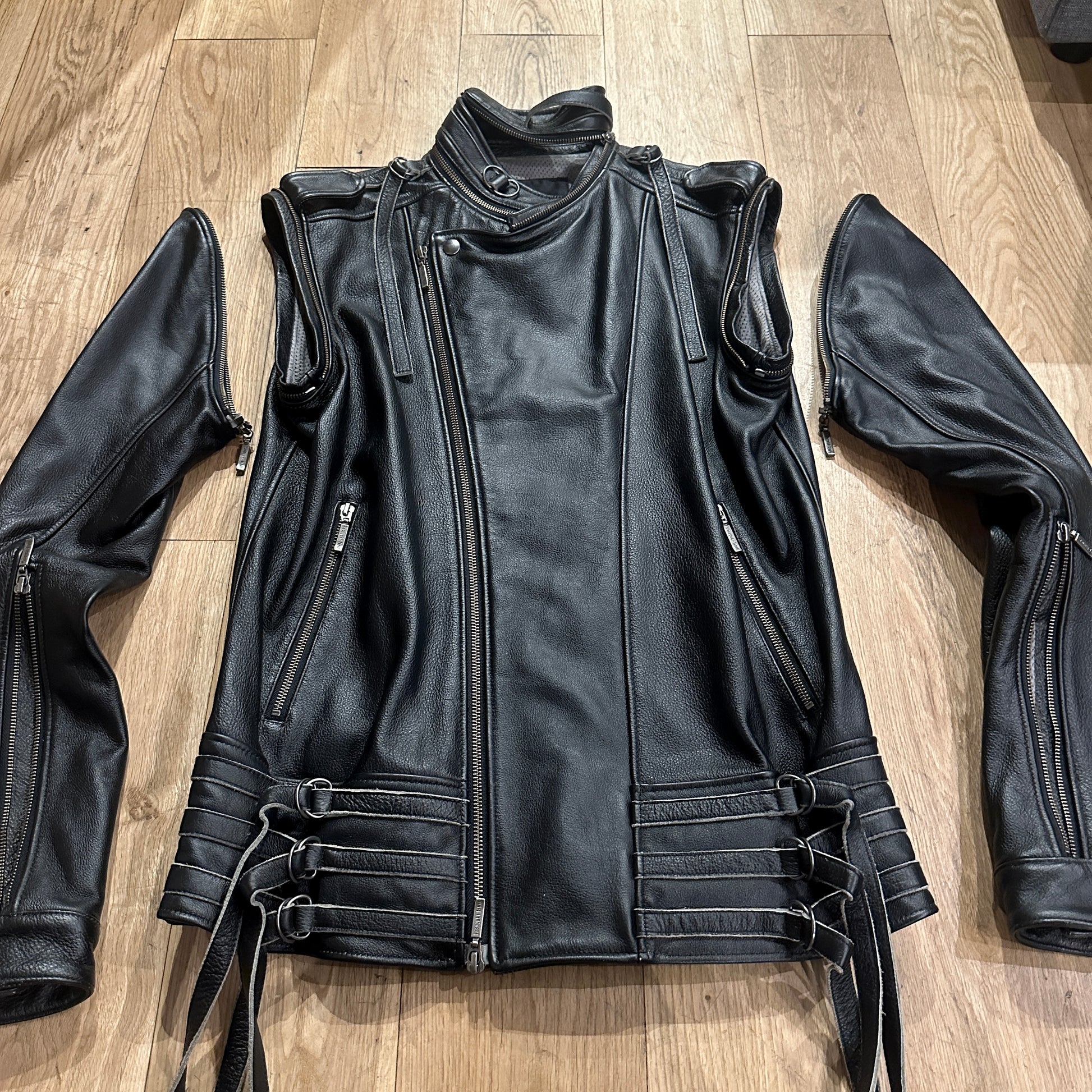 Yasuyuki Ishii SS18 "Zen Punk" Leather Jacket image 9